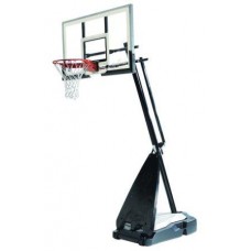 Баскетбольная стойка мобильная, стекло Spalding 54" Glass Hybrid Portable арт 71674CN