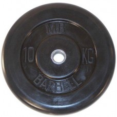 Диск обрезиненый черный MB Barbell MB31-10