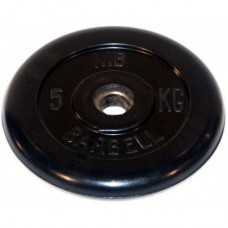 Диск обрезиненый черный MB Barbell MB26-5