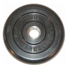 Диск обрезиненый черный MB Barbell MB50-2,5